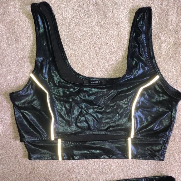 SET reflective metallic rave outfit - Picture 8 of 9